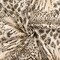 Beige-Black-Multi Reptile Skin Printed Linen Blend Woven Fabric By the Yard
